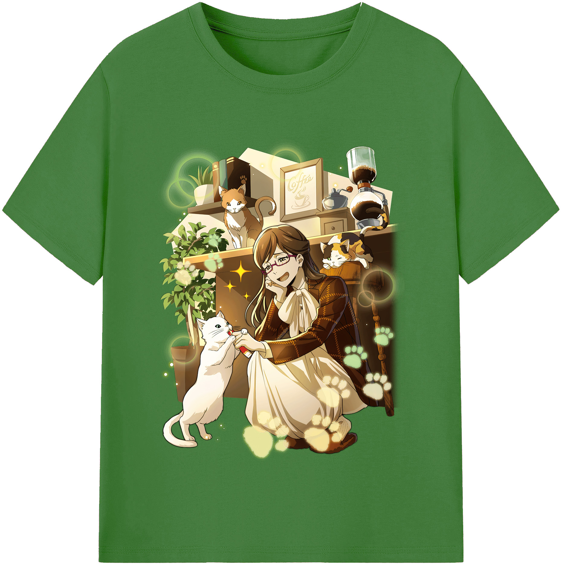 （画像用） 文豪ストレイドッグス Bungo Stray Dogs レディースカジュアルプリントTシャツ（綿100％）